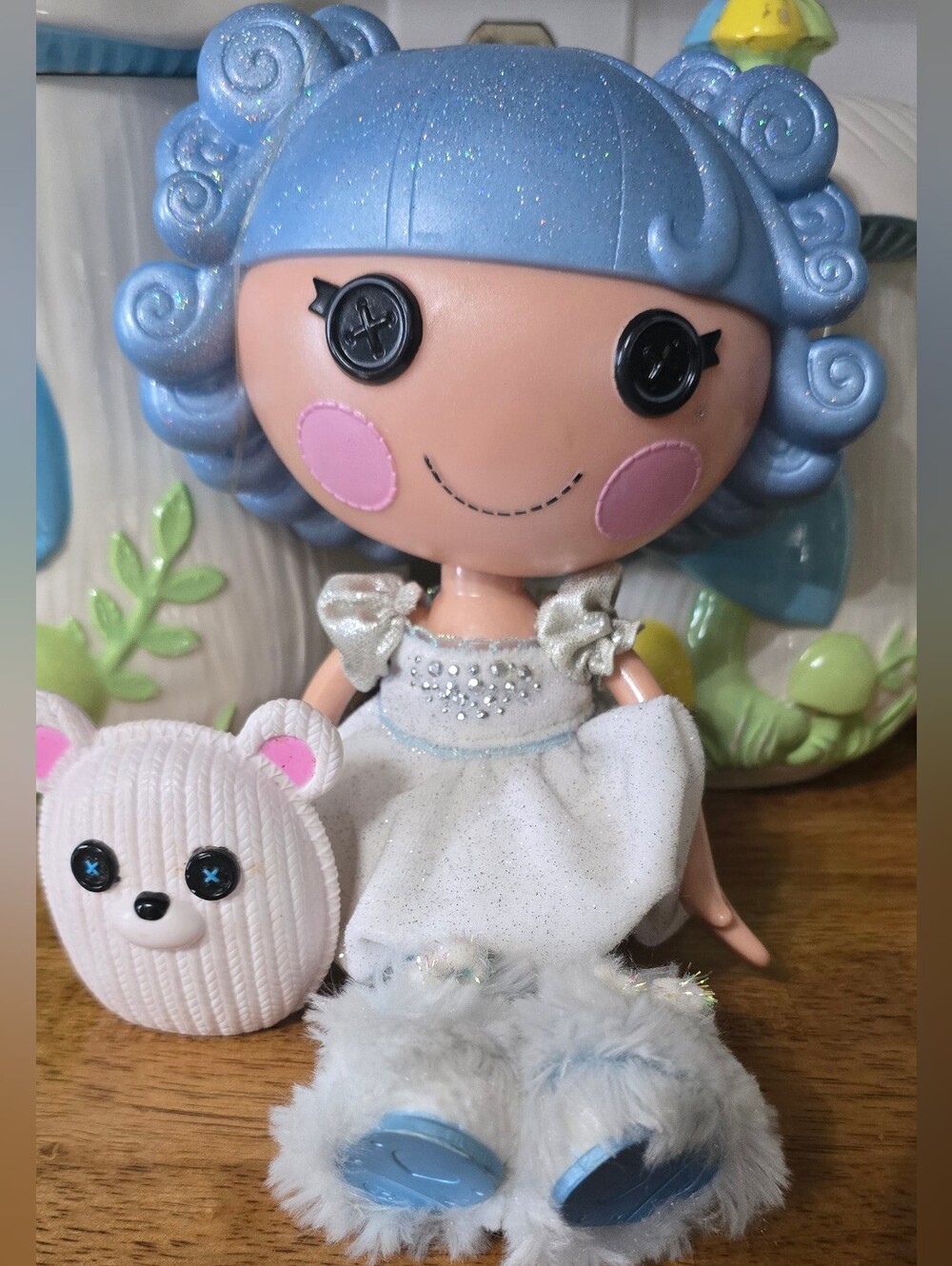 Vintage Lalaloopsy Ivory Ice Crystals Doll